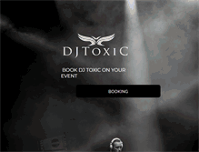 Tablet Screenshot of djtoxic.ch